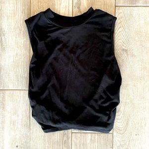 Cider crop muscle tank